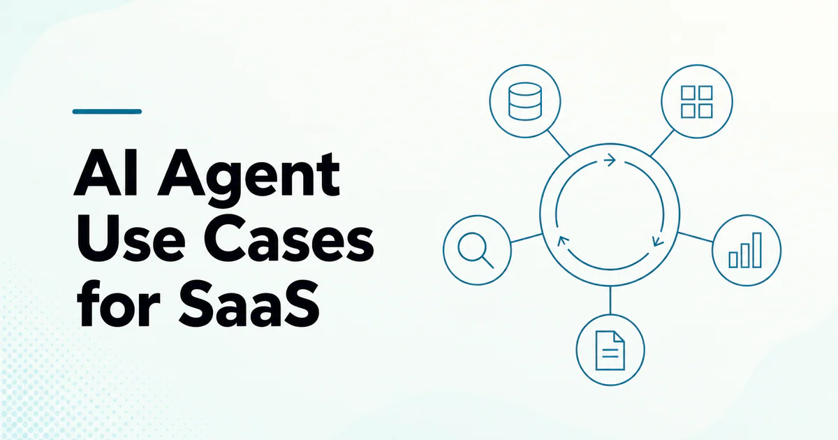 AI Agent Use Cases for SaaS article cover