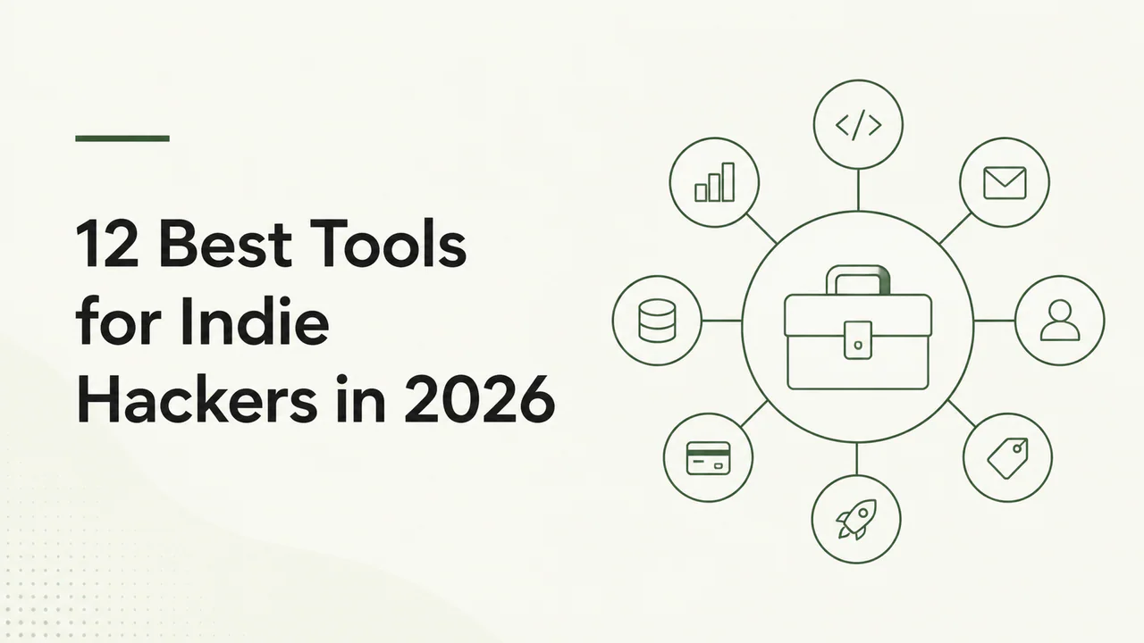 12 Best Tools for Indie Hackers in 2026