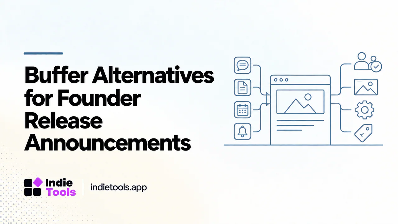 Buffer Alternatives for Founder Release Announcements — IndieTools guide