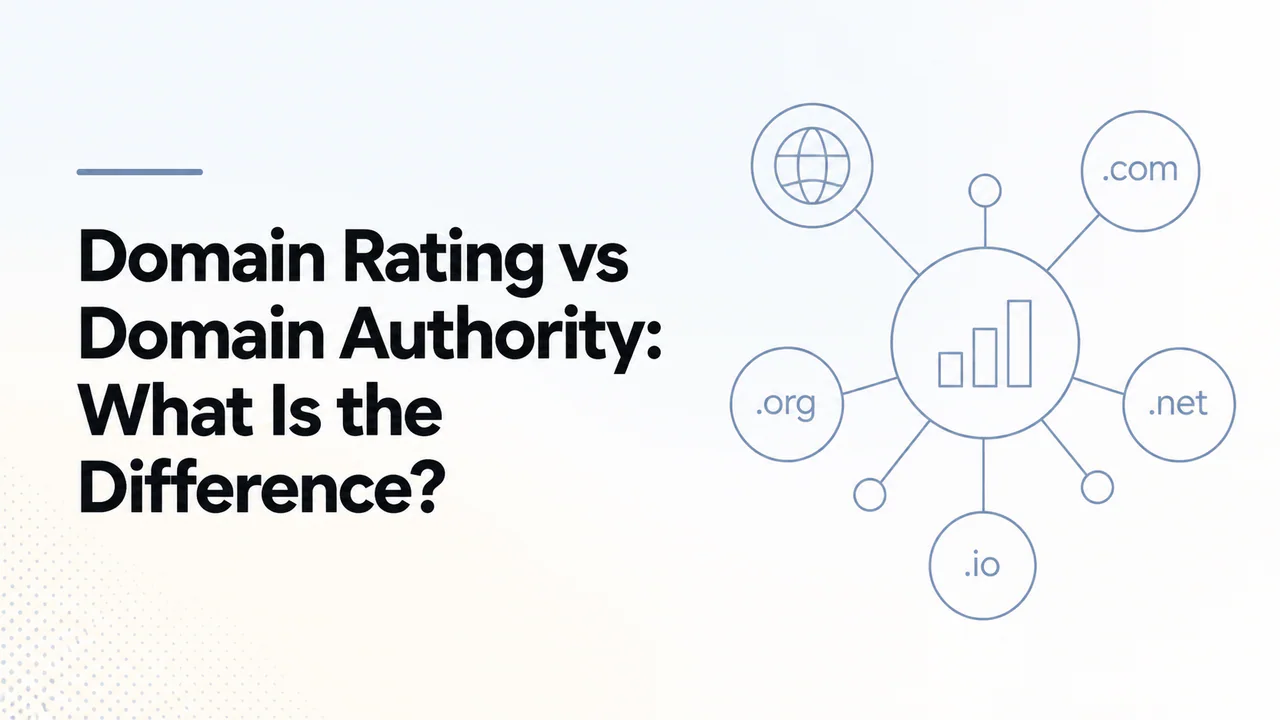 Domain Rating vs Domain Authority What Is the