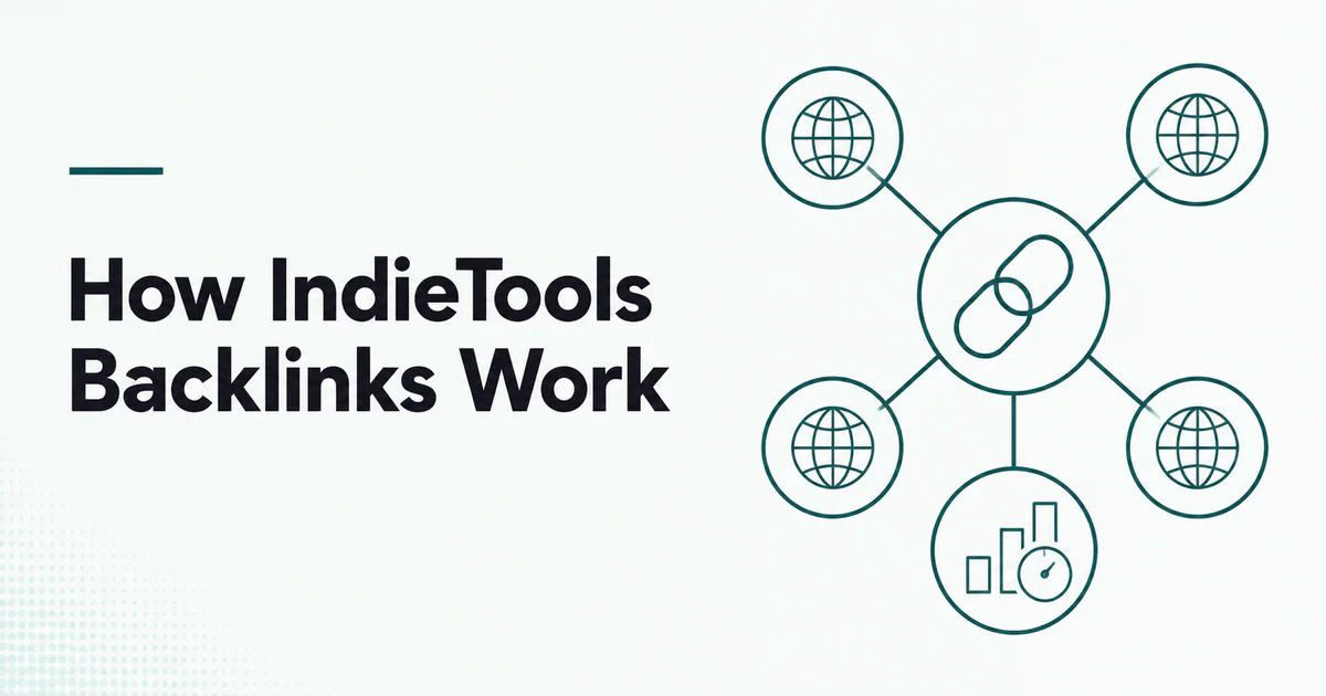 How IndieTools Backlinks Work article cover image