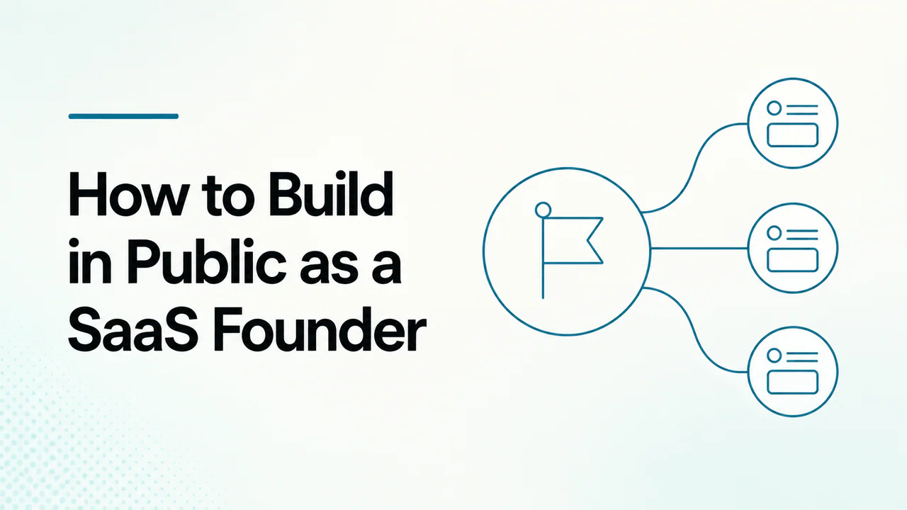 How to Build in Public as a SaaS Founder article cover