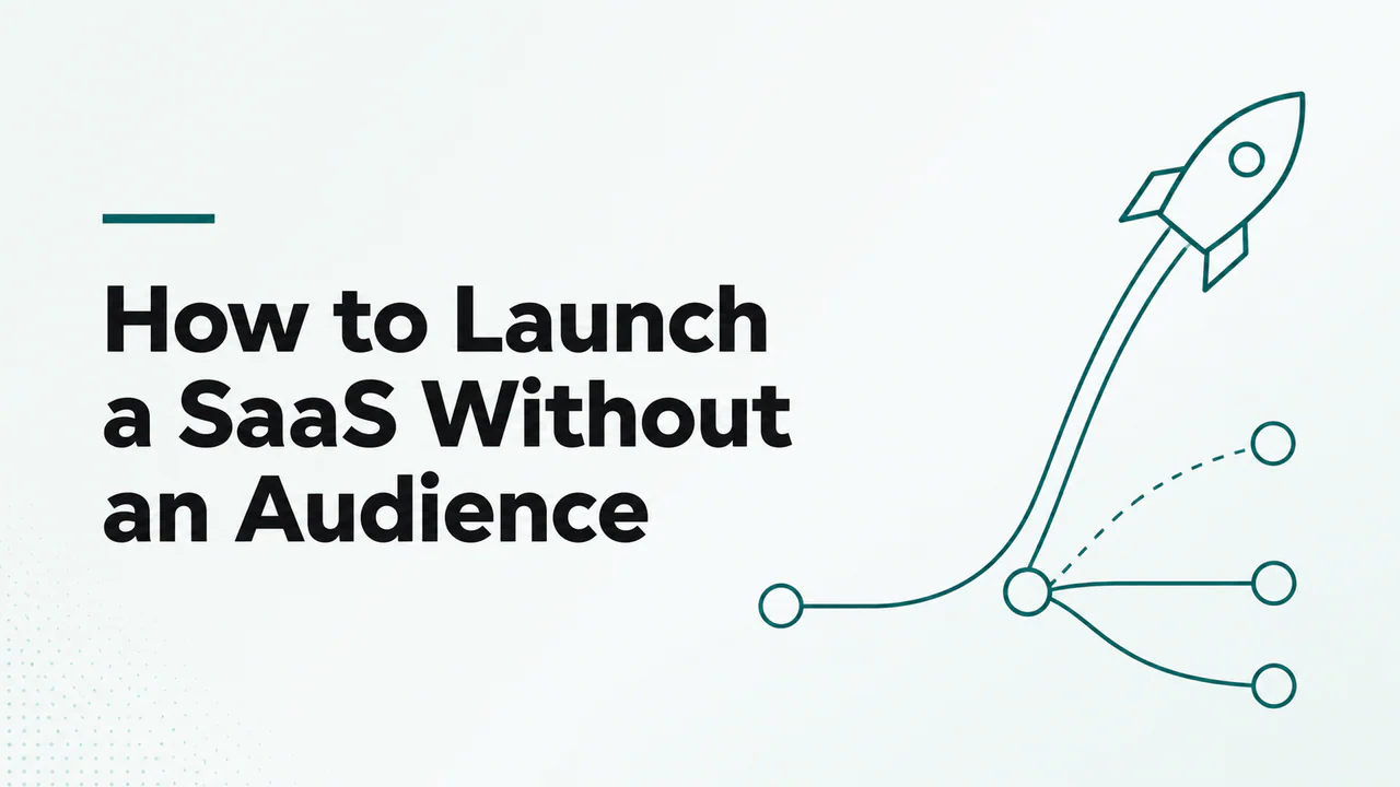 How to Launch a SaaS Without an Audience