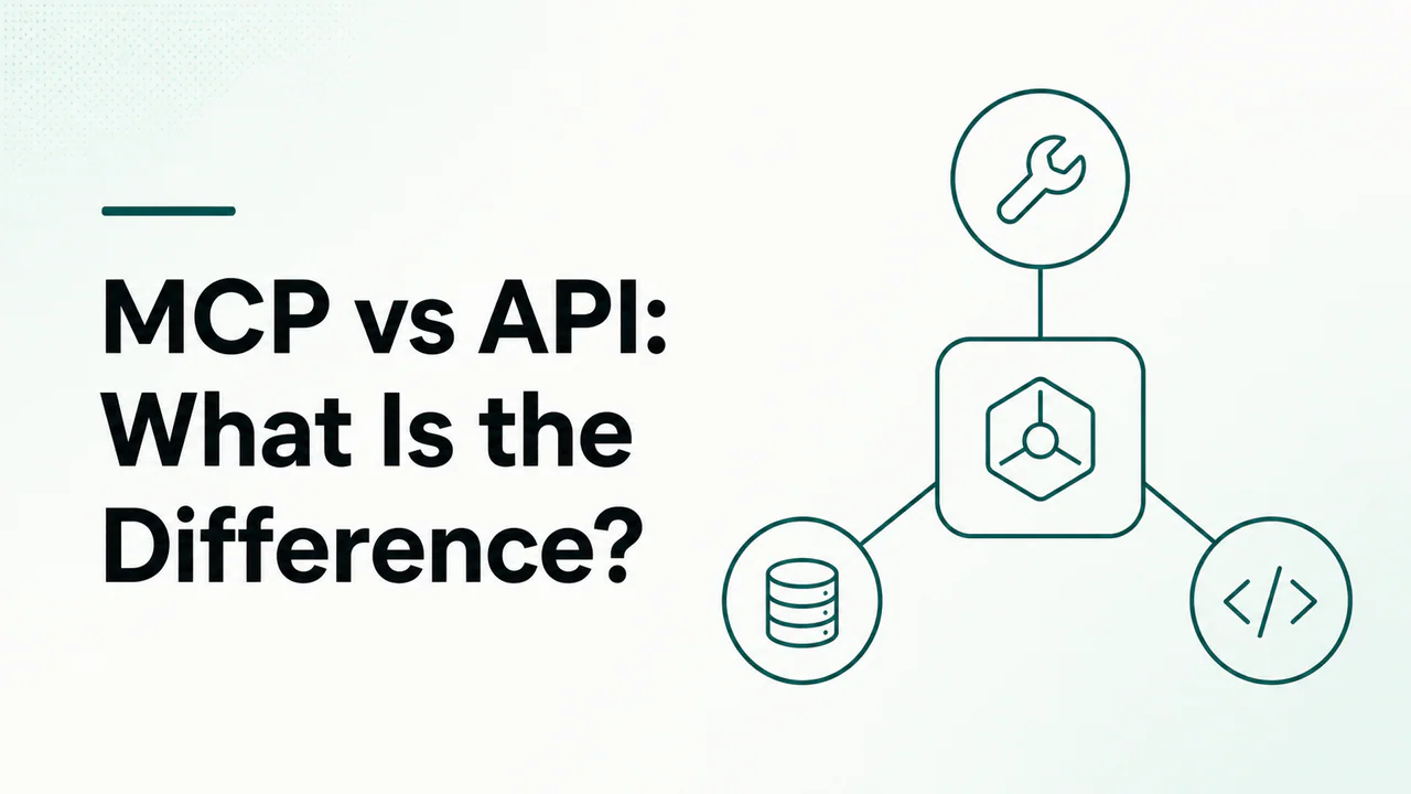 MCP vs API What Is the Difference article cover