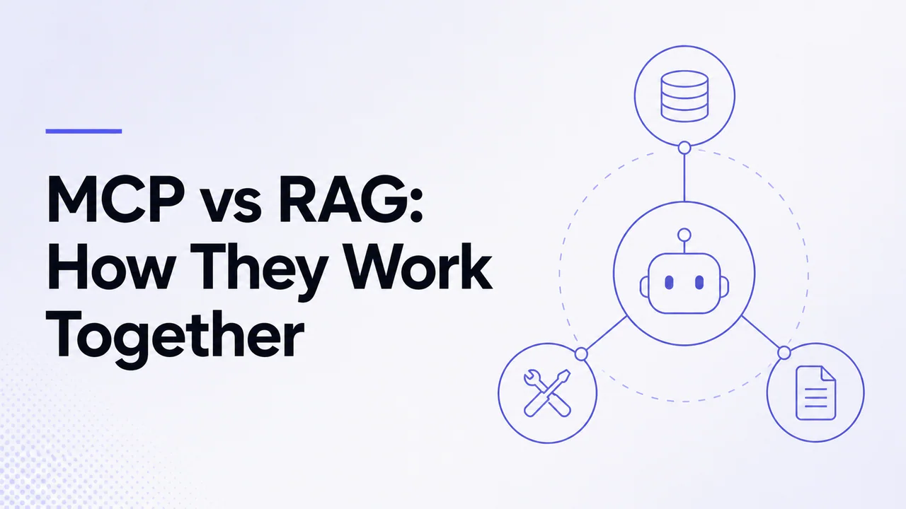 MCP vs RAG How They Work Together article cover