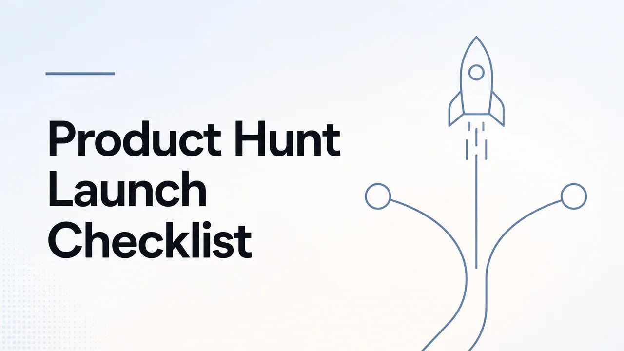 Product Hunt Launch Checklist