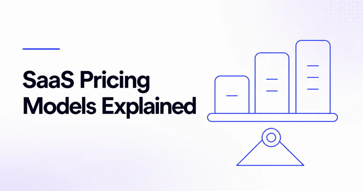 SaaS Pricing Models Explained article cover