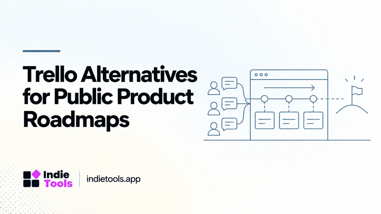 Trello Alternatives for Public Product Roadmaps — IndieTools guide