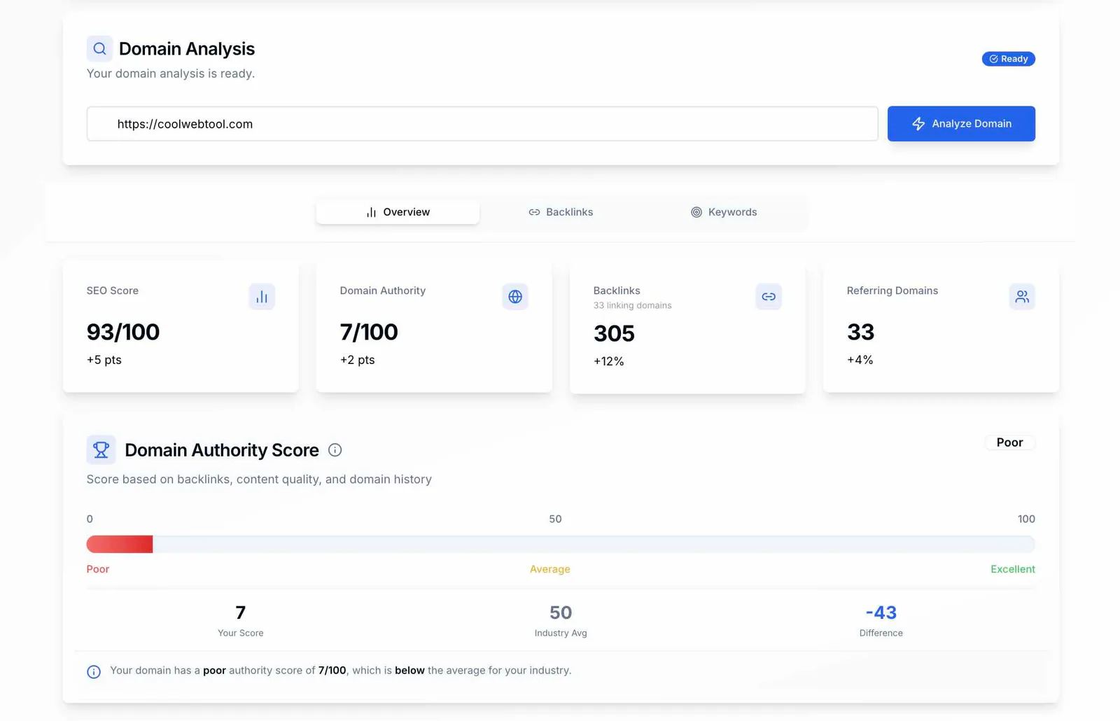 Cool Web Tool screenshot on IndieTools