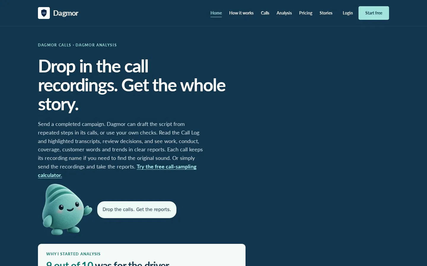 Homepage of dagmor.app