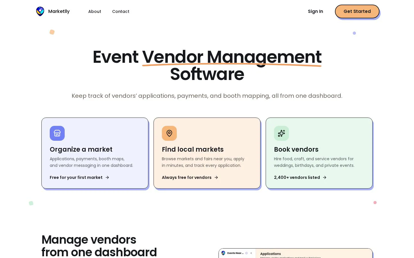 Events Near Me website homepage