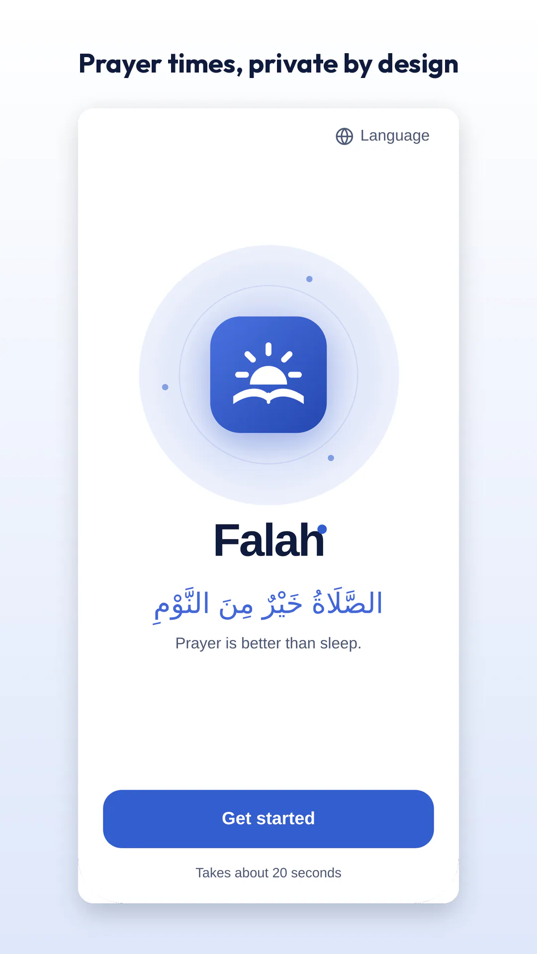 Falah Islamic Companion product screenshot 1