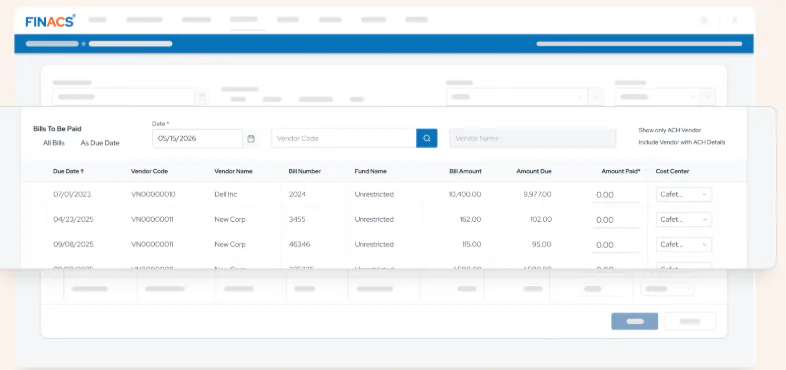 A screen shot of a file named FinACs.