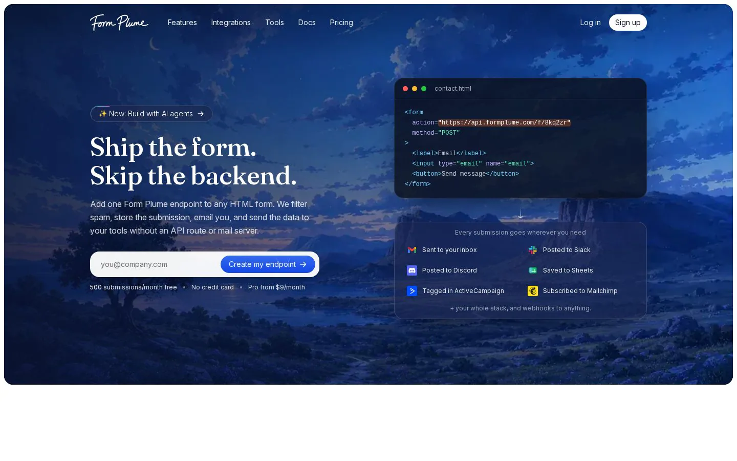 Hidden Roles website homepage