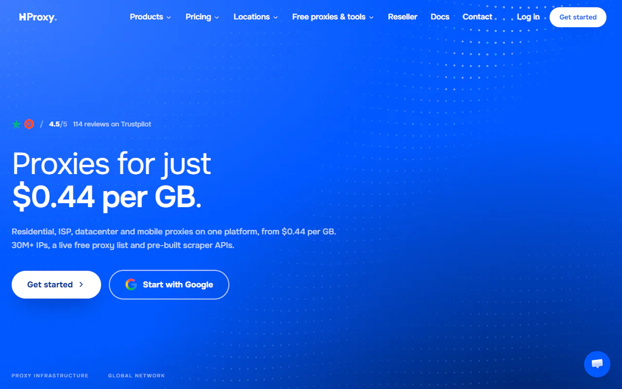 HProxy product screenshot 1