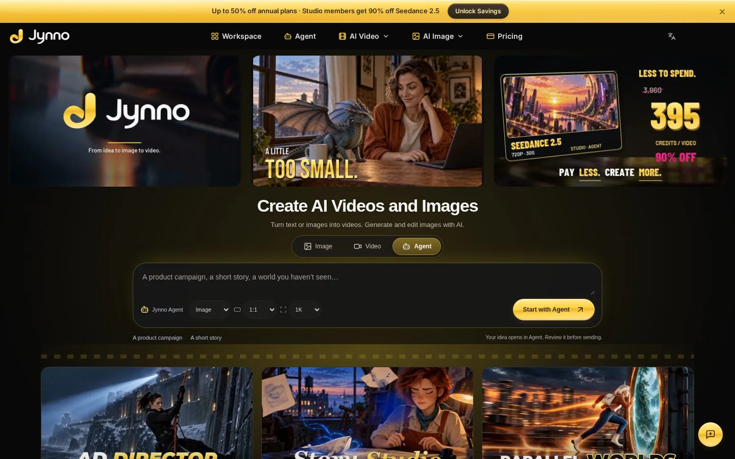 Homepage of jynno.com