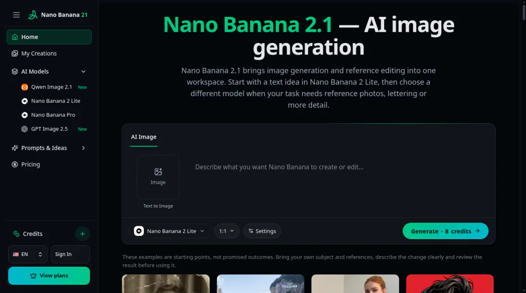 Nano Banana 21 product screenshot 1