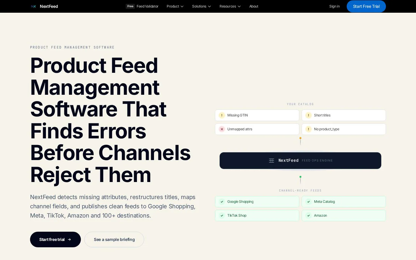 NextFeed product screenshot 1