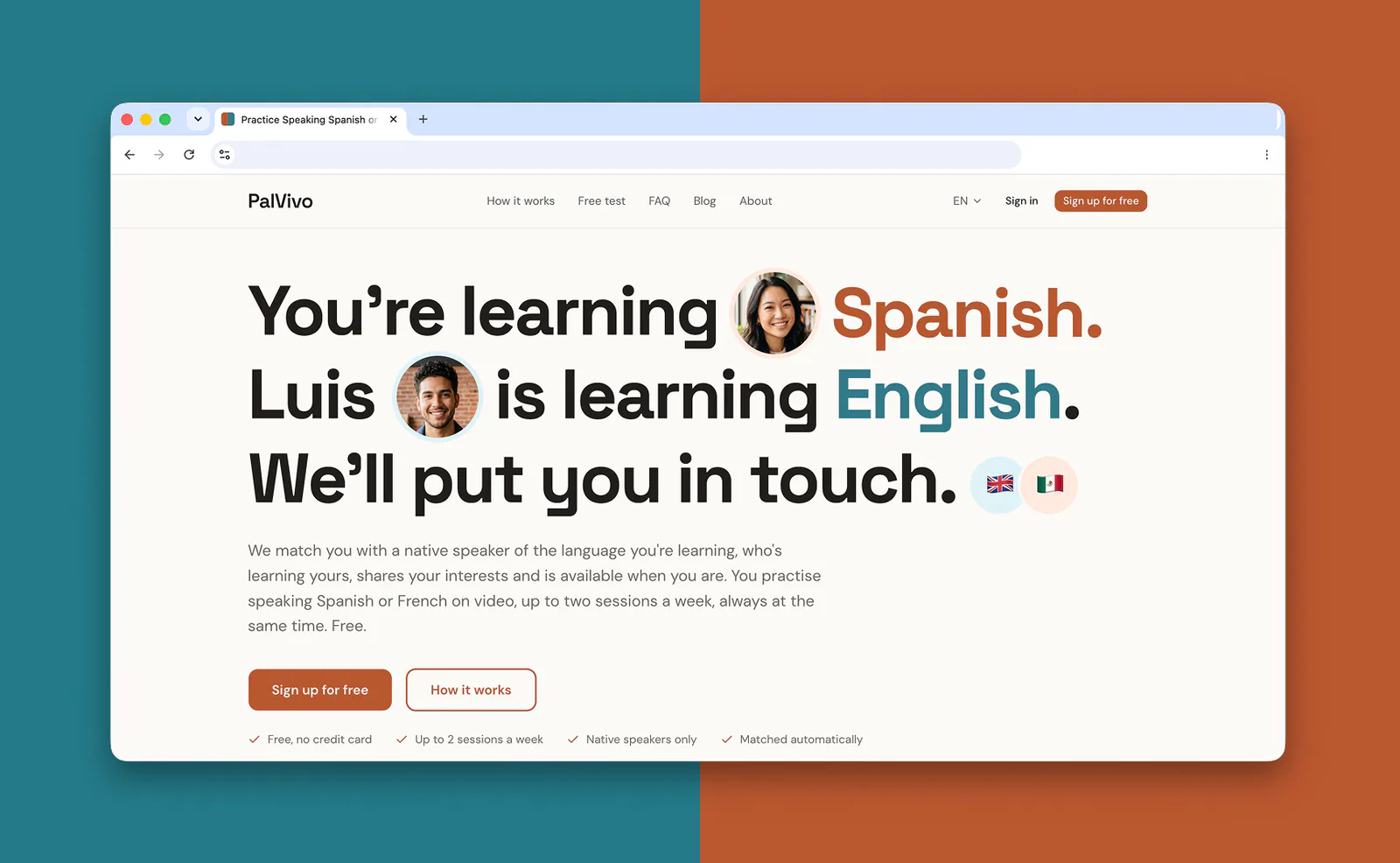 PalVivo product screenshot