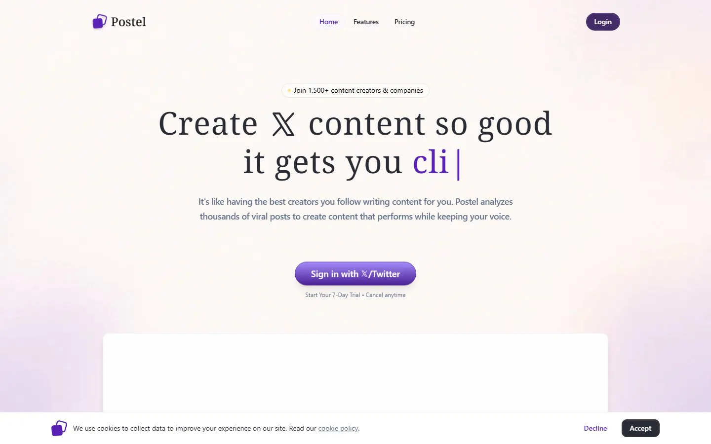 Postel homepage