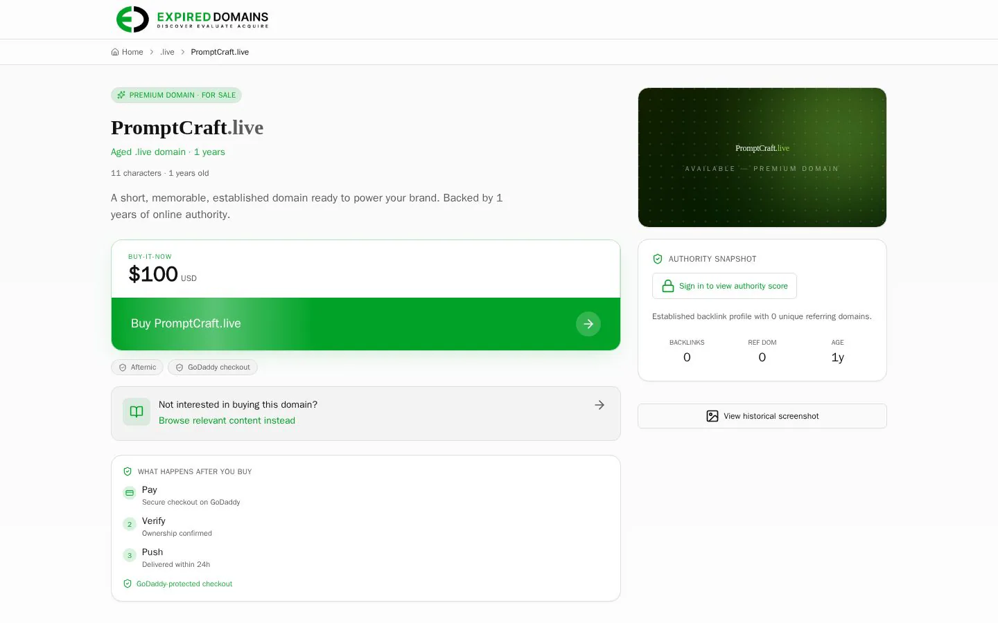 PromptCraft website homepage