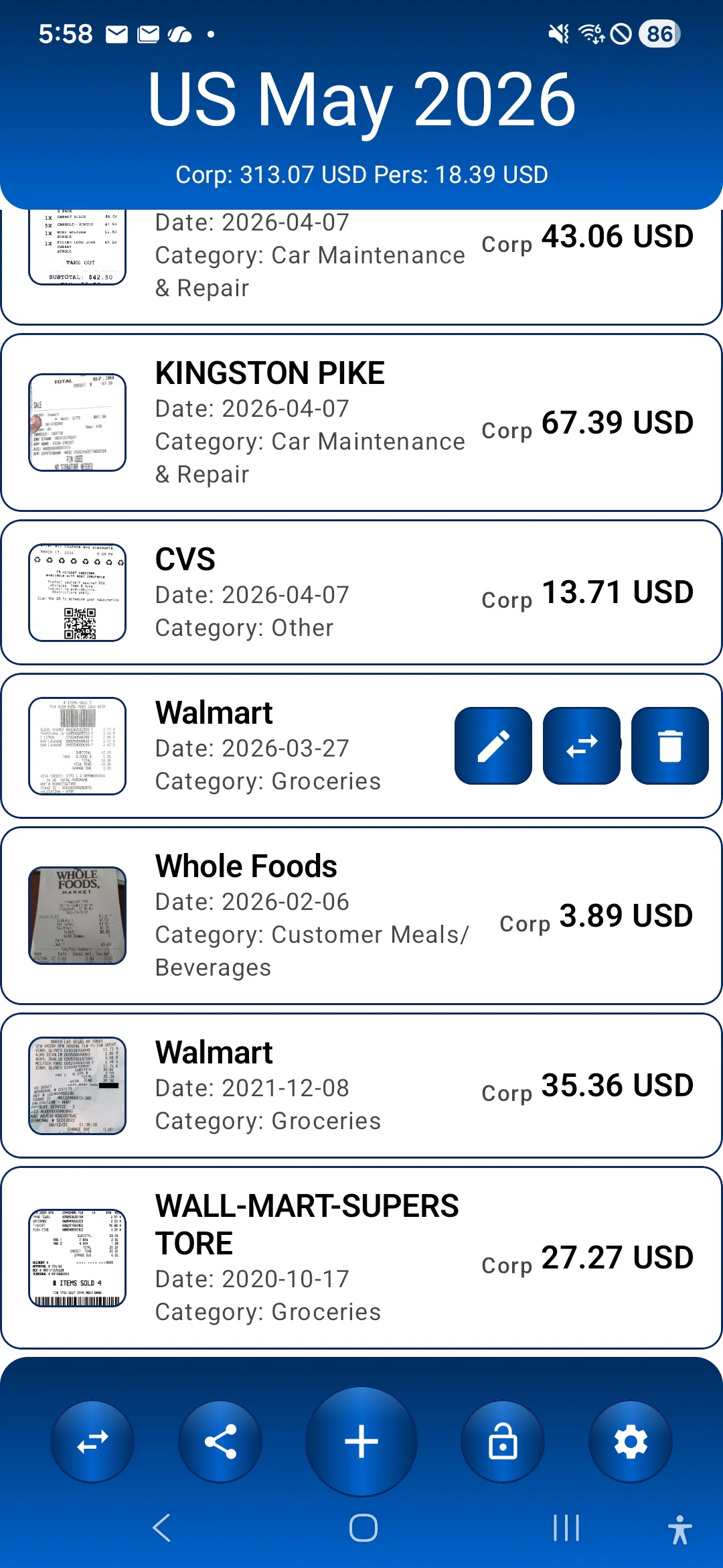 Scan Pro Receipt product screenshot 1