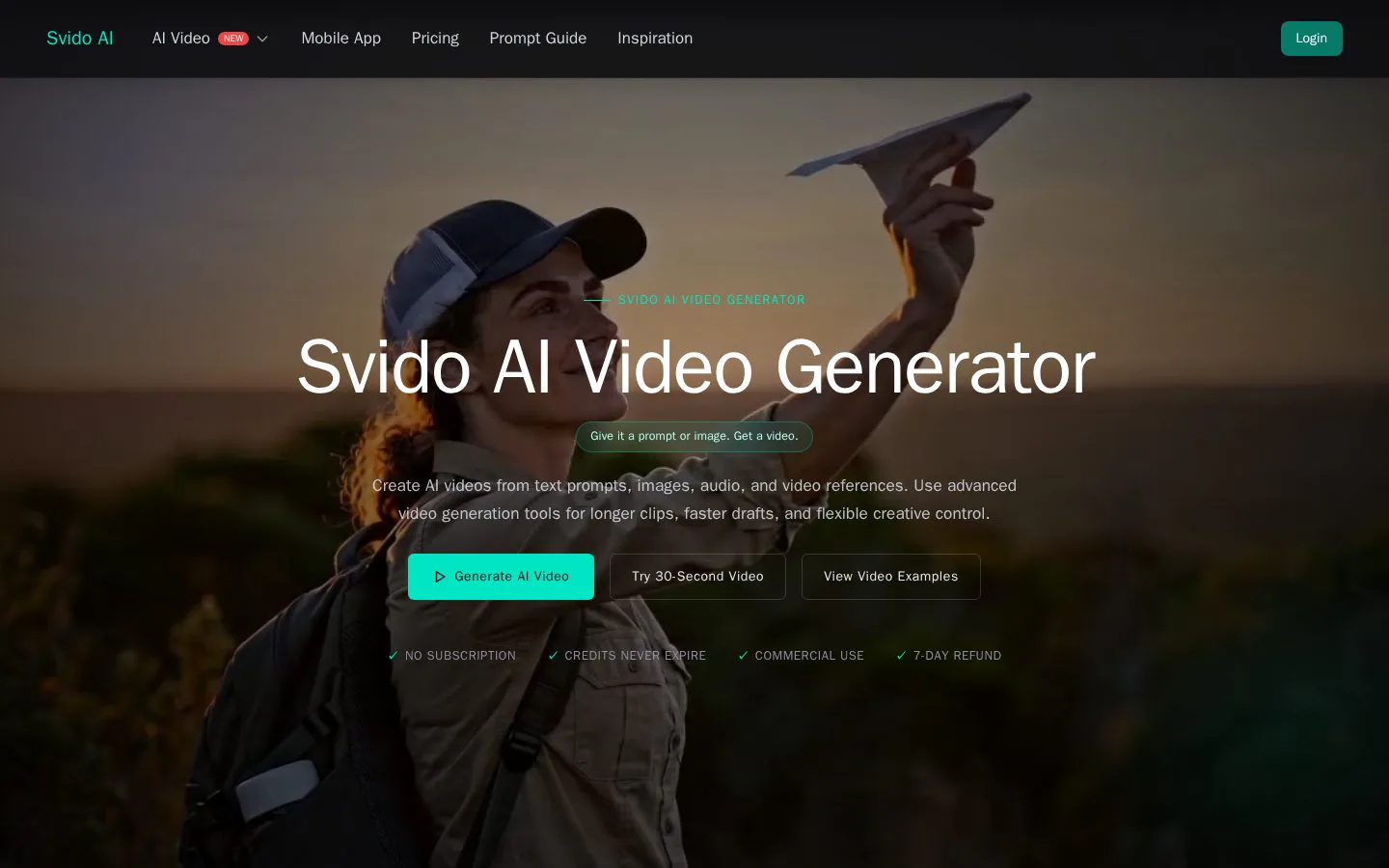 Seedance AI website homepage