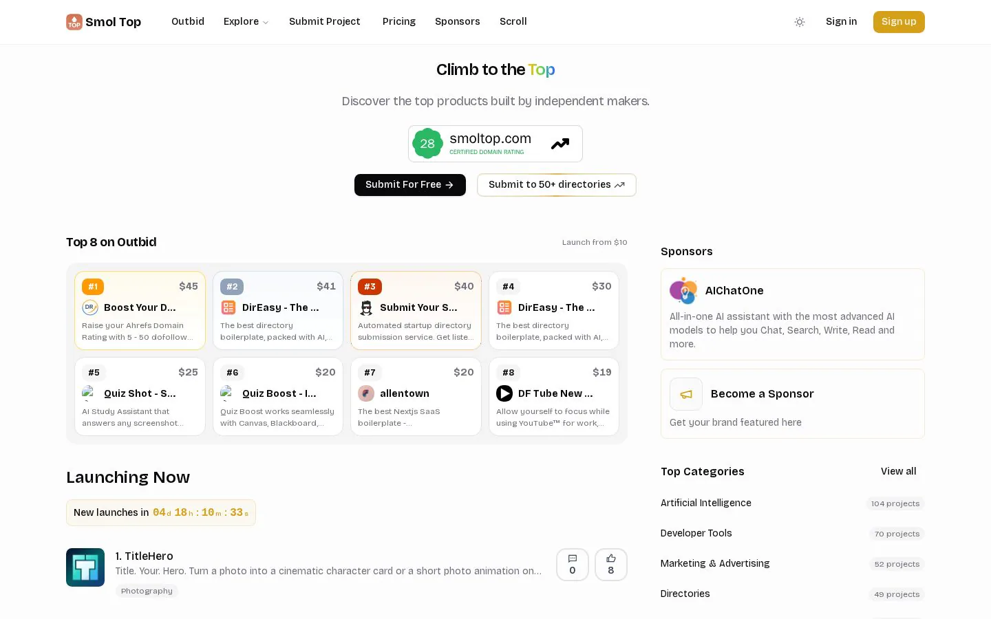 Smol Top product screenshot