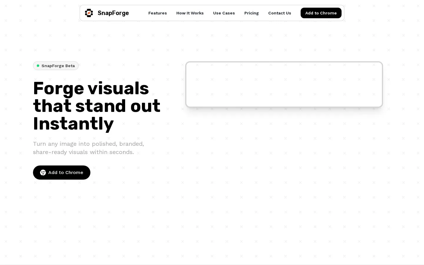 SnapForge website homepage
