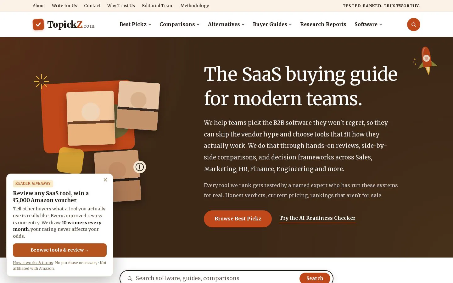 TopickZ.com product screenshot
